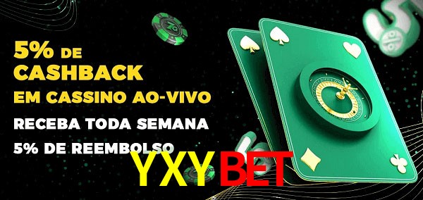 Promoções do cassino ao Vivo YXYBET